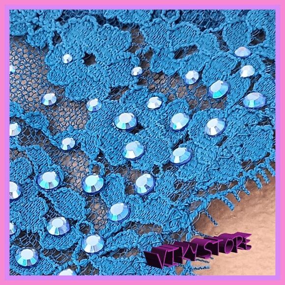 NWT Victoria's Secret Very Sexy Sapphire Crystal Bra 34C: Glamour Unleashed NWT - Picture 7 of 7